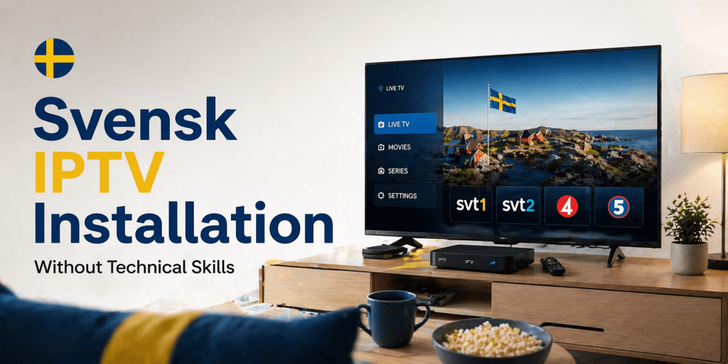 Svensk IPTV Installation