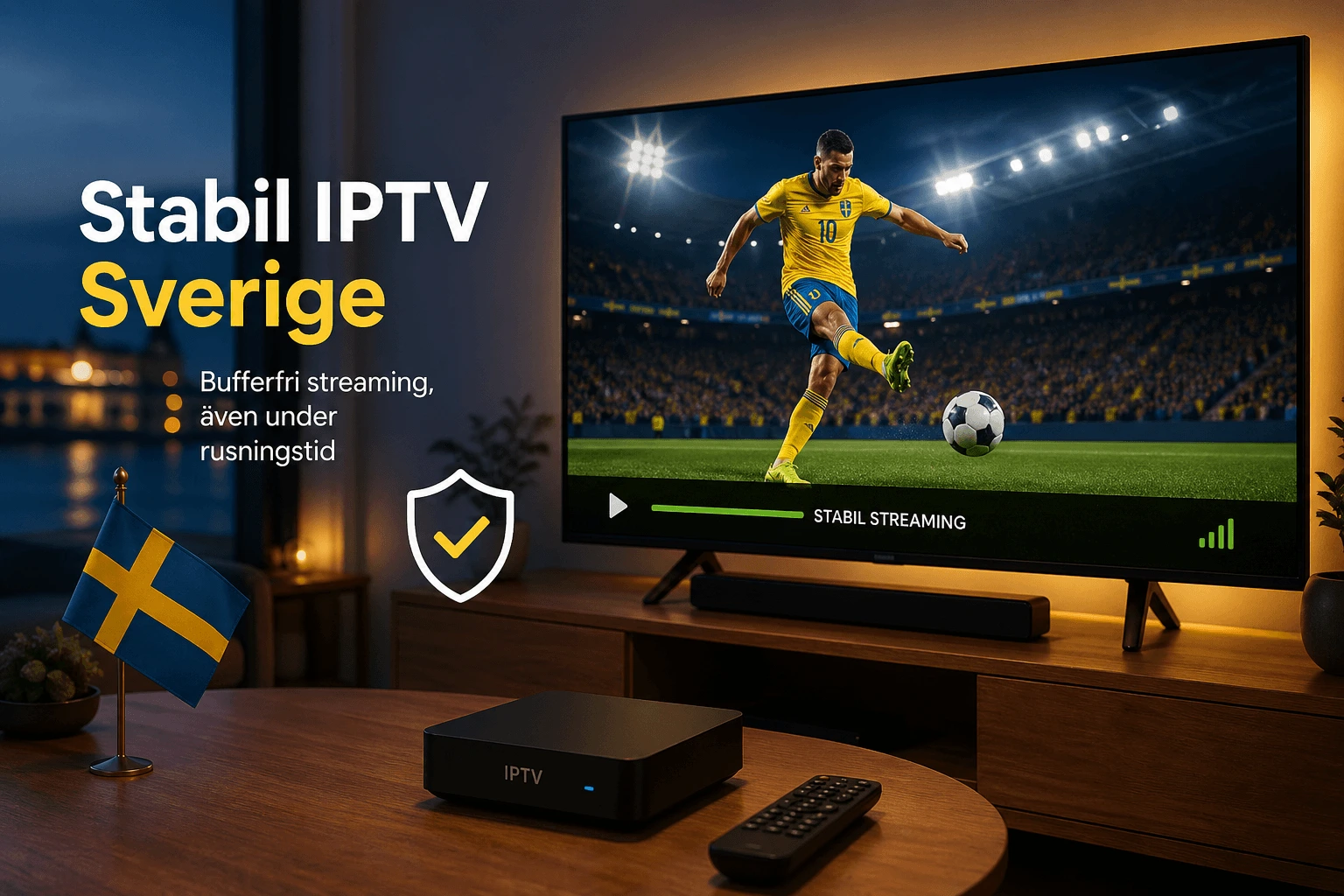 Stabil IPTV Sverige