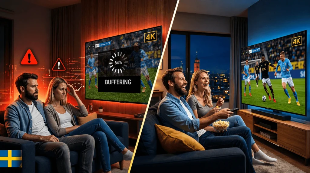 IPTV Utan Buffering Sverige