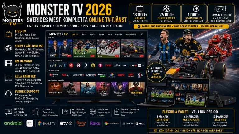 Monster TV Sveriges