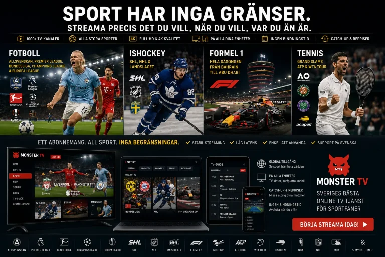 Streama sport utan gränser