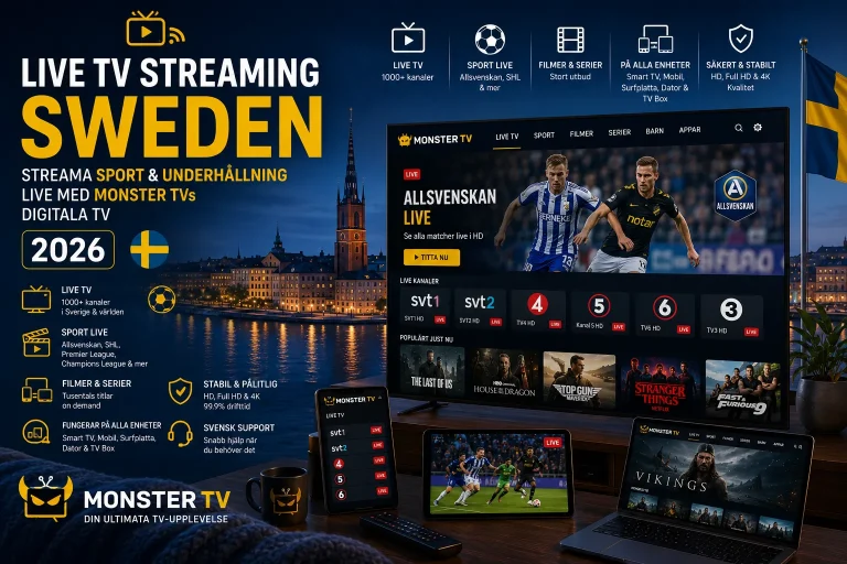 Live TV Streaming Sweden